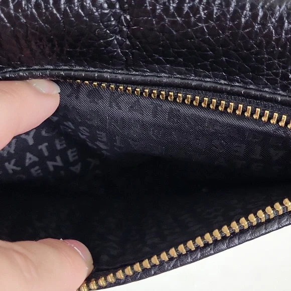 Kate Spade New York Chester Street Avie Black Leather Crossbody - Picture 5 of 16